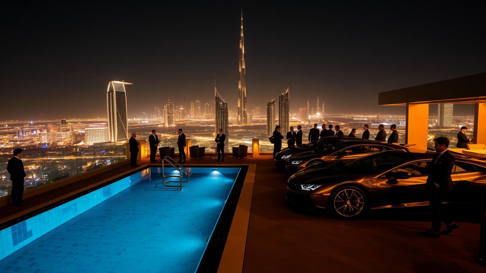 Dubai luxury rooftop